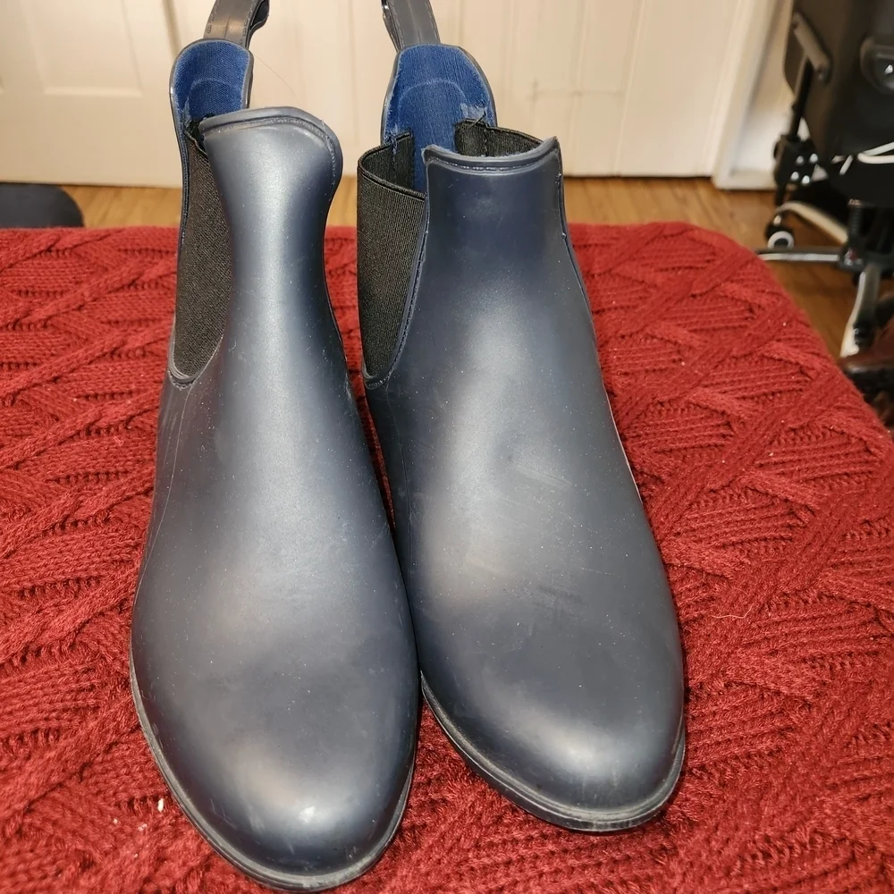 J. Crew Navy Women's Rain Boots